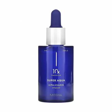Увлажняющая сыворотка для лица Missha Super Aqua Ultra Hyalron Ampoule, 47 мл Увлажняющая сыворотка для лица Missha Super Aqua Ultra Hyalron Ampoule, 47 мл