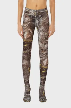 Женские леггинсы P-KOLL-G1 Разноцветный S Diesel A08609 0GYCP