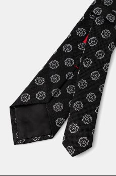 Галстук с добавлением шелка HUGO Tie cm 7.5