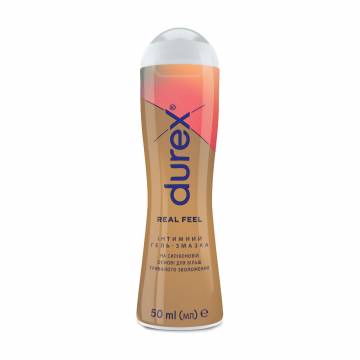 Интимный гель-смазка Durex Real Feel для анального секса на силиконовой основе (лубрикант), 50 мл Интимный гель-смазка Durex Real Feel для анального секса на силиконовой основе (лубрикант), 50 мл