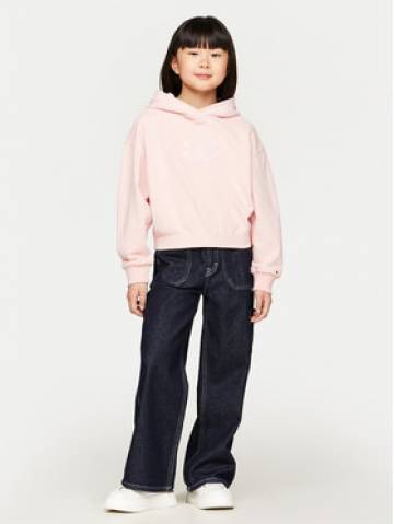 Tommy Hilfiger Світшот Monotype KG0KG08033 Рожевий Relaxed Fit Tommy Hilfiger Світшот Monotype KG0KG08033 Рожевий Relaxed Fit