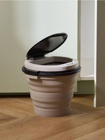 Безконтактний смітник - сірий