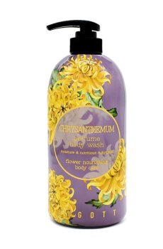 Парфюмированный гель для душа Jigott Chrysanthemum Perfume Body Wash Хризантема, 750 мл