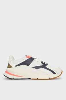 Белые кожаные кроссовки UA Forge 96 LEATHER reissue Белый 9.5-11 Under Armour 3027719-102