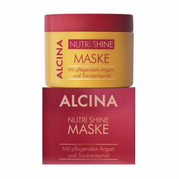Питательная маска для волос Alcina Nutri Shine Oil Mask, 200 мл Питательная маска для волос Alcina Nutri Shine Oil Mask, 200 мл