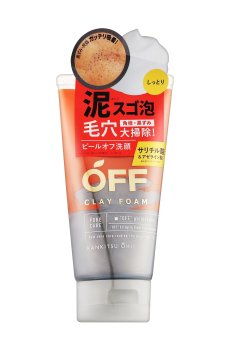 Средство для умывания Cosmetex Roland Kankitsu Ohji Off Clay Foam, 120 г