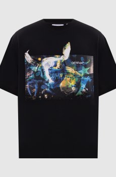 Черная футболка Caravaggio