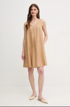 Льняное платье United Colors of Benetton
