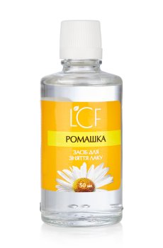 Средство для снятия лака LCF с ароматом ромашки, 50 мл