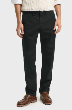 Мужские черные чиносы REGULAR TWILL Черный 34-32 Gant 1505222
