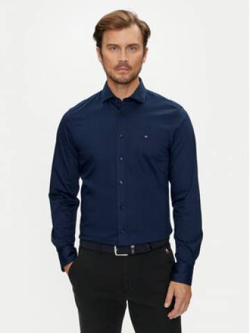 Tommy Hilfiger Сорочка MW0MW35805 Cиній Slim Fit