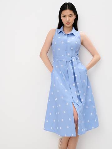 Mohito - Сукня-сорочка міді - синій - 42