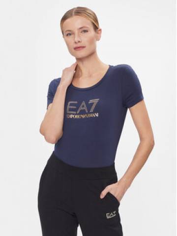 EA7 Emporio Armani Футболка 8NTT67 TJDQZ 1554 Cиній Skinny Fit EA7 Emporio Armani Футболка 8NTT67 TJDQZ 1554 Cиній Skinny Fit