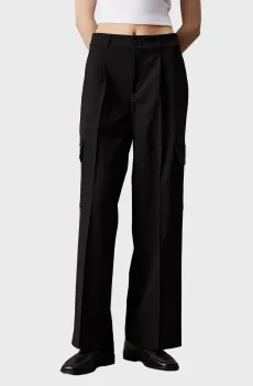Женские черные карго RELAXED LEG TAILORED Черный 29 Calvin Klein Jeans J20J224848
