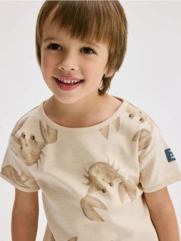 Reserved - Бавовняний комплект - кремовий - 4022N-01X