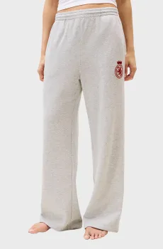 Женские светло-серые спортивные брюки Серый M Tommy Hilfiger UW0UW06081