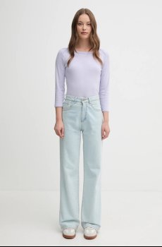 Хлопковый лонгслив United Colors of Benetton