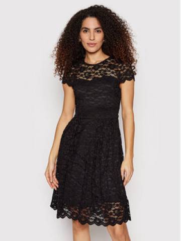 Vila Коктейльна сукня Kalila 14067460 Чорний Regular Fit Vila Коктейльна сукня Kalila 14067460 Чорний Regular Fit
