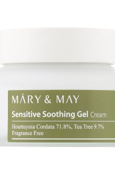 Успокаивающий гель-крем для лица Mary & May Sensitive Soothing Gel для чувствительной кожи, 70 г