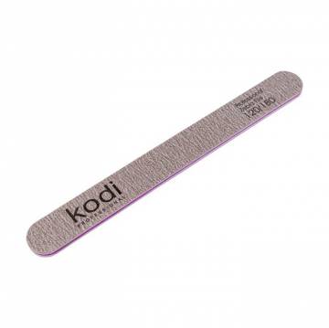 Пилка для ногтей Kodi Professional 120/180 грит прямая, коричневая, 178*19*4 мм Пилка для ногтей Kodi Professional 120/180 грит прямая, коричневая, 178*19*4 мм