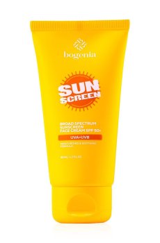 Солнцезащитный крем для лица Bogenia Sunscreeen Face Cream SPF 50+ BG463, 50 мл