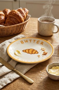 Тарілка - бежевий