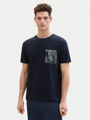 Tom Tailor Футболка 1040945 Cиній Regular Fit Tom Tailor Футболка 1040945 Cиній Regular Fit