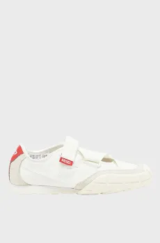 Женские белые кожаные кроссовки PAGODHA / S-PAGODHA SLIP-ON W SNEAKERS Белый 40 Diesel Y03732 P8404
