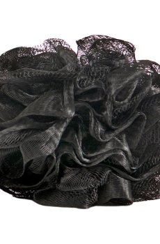 Мочалка Suavipiel Black Sense Sponge Черная, 15*14 см