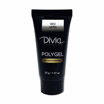 Полигель для наращивания ногтей Divia Polygel 002, 30 г Полигель для наращивания ногтей Divia Polygel 002, 30 г
