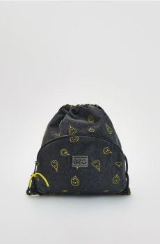 Reserved - Рюкзак-мішок SmileyWorld® - чорний - 095IM-99X