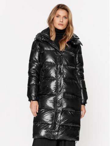 Silvian Heach Пуховик GPA23351PI Чорний Regular Fit Silvian Heach Пуховик GPA23351PI Чорний Regular Fit