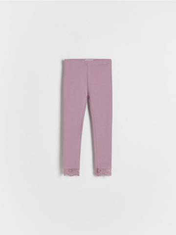Reserved - GIRLS` TROUSERS - світло-ліловий - 784CY-40X Reserved - GIRLS` TROUSERS - світло-ліловий - 784CY-40X