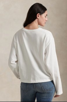 Хлопковый лонгслив Polo Ralph Lauren