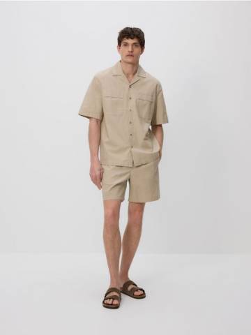 Reserved - MEN`S SHORTS - бежевий - 9382N-08X Reserved - MEN`S SHORTS - бежевий - 9382N-08X
