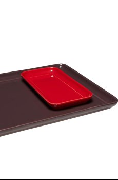 Набор подносов Hübsch Amare 20 x 10 / 35 x 26 cm 2 шт