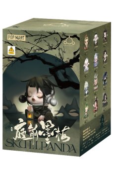 Колекційна фігурка-сюрприз Pop Mart The ink plum blossom Skullpanda (SPB-01)