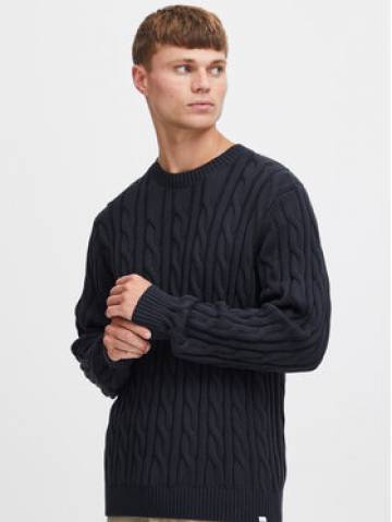 Solid Светр 21107899 Cиній Regular Fit Solid Светр 21107899 Cиній Regular Fit
