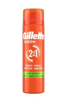 Гель для бритья Gillette Fusion для чувствительной кожи, 200 мл