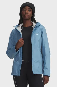 Женская голубая ветровка CLOUDSTRIKE JACKET Голубой L Under Armour 1374645-418