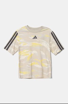 Детская хлопковая футболка adidas