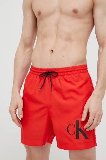 Купальные шорты Calvin Klein цвет красный Купальные шорты Calvin Klein цвет красный