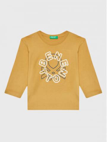 United Colors Of Benetton Блузка 3ATNG105I Жовтий Regular Fit United Colors Of Benetton Блузка 3ATNG105I Жовтий Regular Fit