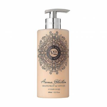 Жидкое крем-мыло Vivian Gray Aroma Selection Grapefruit & Vetiver Cream Soap, 400 мл Жидкое крем-мыло Vivian Gray Aroma Selection Grapefruit & Vetiver Cream Soap, 400 мл