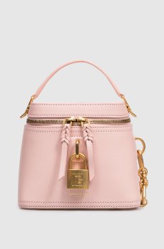 Розовая кожаная сумка кросс-боди Pulse Vanity