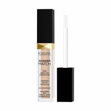 Консилер для лица Eveline Cosmetics Wonder Match Coverage Creamy Concealer 05 Porcelain, 6.8 мл Консилер для лица Eveline Cosmetics Wonder Match Coverage Creamy Concealer 05 Porcelain, 6.8 мл