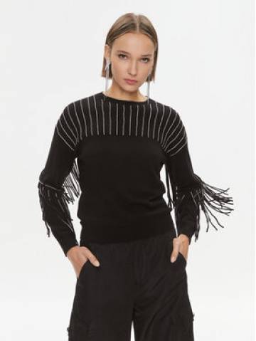 Pinko Светр Libellula 102082 A19L Чорний Regular Fit Pinko Светр Libellula 102082 A19L Чорний Regular Fit