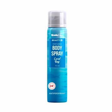 Антиперспирант-спрей для тела Bradoline Beauty 4 Body Spray Antiperspirant Coral Bay женский, 75 мл Антиперспирант-спрей для тела Bradoline Beauty 4 Body Spray Antiperspirant Coral Bay женский, 75 мл