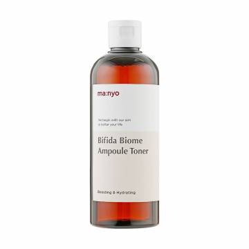 Тонер для лица Manyo Bifida Biome Ampoule Toner для защиты и восстановления биома кожи, 400 мл Тонер для лица Manyo Bifida Biome Ampoule Toner для защиты и восстановления биома кожи, 400 мл