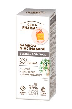 Дневной крем для лица Green Pharmacy Face Day Cream Бамбук и ниацинамид, 50 мл